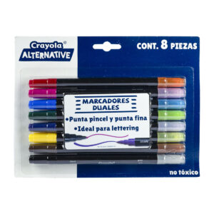 Plumones Crayola Dual Alternative Con 8
