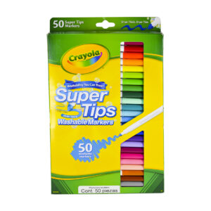 Plumones Crayola Súper Tips Con 50