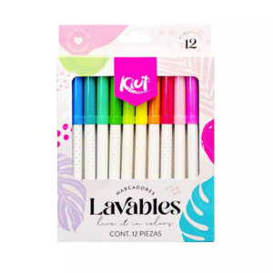Plumones Norma Kiut Lavable C/12