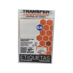 Etiqueta Transfer Blanca (B)