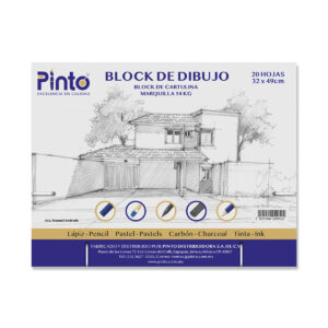 Block Dibujo Marquilla Pinto 32X49 Cm 20 Hojas