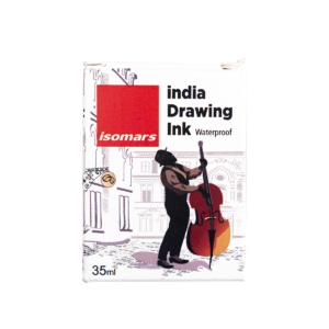 Tinta India Isomars Para Dibujo 35 Ml - Amarillo