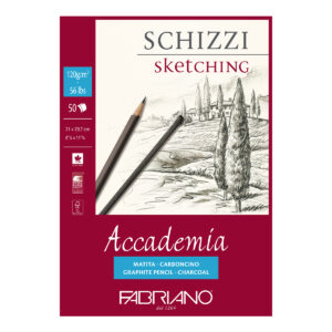 Block Para Bosquejo Fabriano Academia Sketch - 50 Hojas 21X29.7 Cm