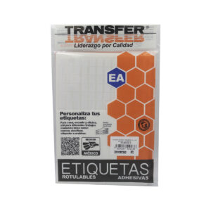 Etiqueta Transfer Blanca (B)