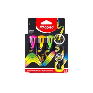 Marcatextos Maped Fluo Peps Flex Con 4