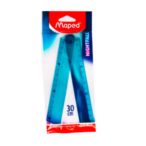 Regla Maped Nightfall Teens Plegable 15/30 Cms