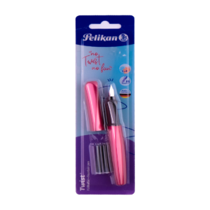 Pluma Fuente Pelikan Twist Rosa Bl.