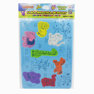Tabla De Foamy Pascua Animales De La Selva