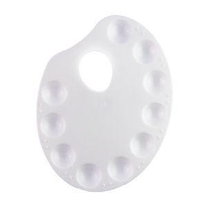 Godete S/M Plastico Paleta Oval Con 10 Cavidades