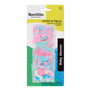 Confeti Barrilito De Figuras 28 Gr Baby Shower