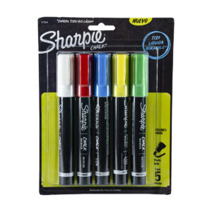 Marcador Sharpie Tiza Liquida C/5