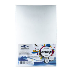 Papel Opalina Avantage Oficio 125 G - Paq Con 100 Hojas