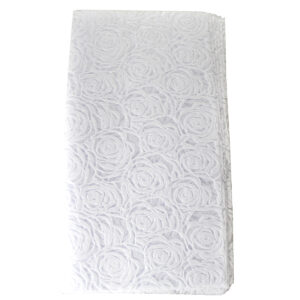 Papel Pellon Pascua Coreano Flores Blanco