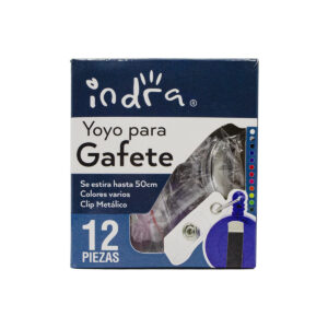Broche Para Gafete Pascua Tipo Yoyo Col Surtidos