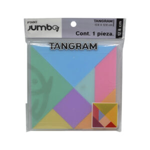 Tangram Jumbo Plastico 12.8X12.8