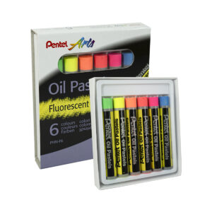 Colores Pastel Pentel Fluorescente C/6