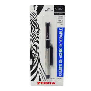 Pluma Fuente Zebra V301 Negra Blister