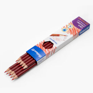 Lapiz Checador Pelikan Rojo Carmin C/10