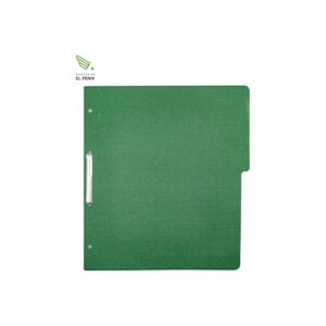 Carpeta Con Broche Wilson J Carta Np - Verde Obscuro