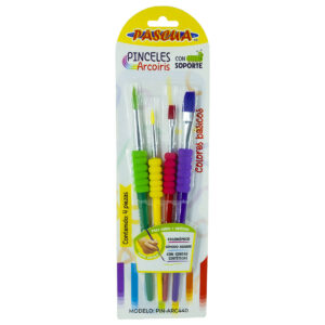 Pincel Pascua Arcoiris C/4 Col Basicos