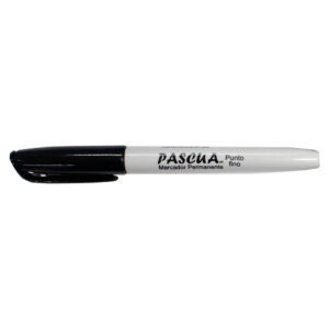 Marcador Permanente Pascua Fino Negro