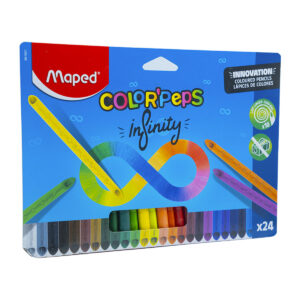 Lapices De Colores Maped Color Peps Infinity Con 24