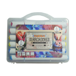 Marcadores Acrilicos Pascua C/12 X 24 Pincel/Cincel