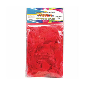 Plumas Pascua 15 G Rojo