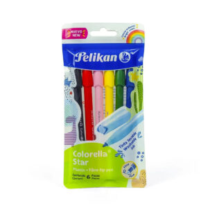 Plumones Pelikan Colorella Star C/ 6 Surt