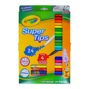 Plumones Crayola Super Tips C/20 + 4