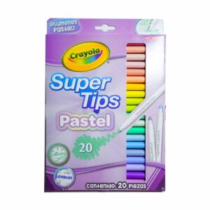Plumones Crayola Super Tips Pastel C/20