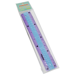 Regla De Plastico Pascua Textu Regla 20 Cm