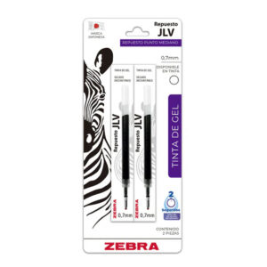 Repuesto Zebra Jlv Bl. C/2 Negro