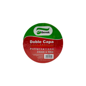 Cinta Doble Capa Devek 24X50 Poliprop