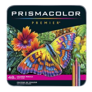 Lápices De Colores Profesionales Prismacolor Premier Con 48 Estuche De Metal