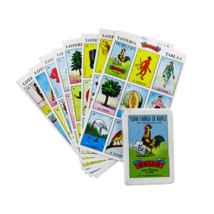 Juego De Mesa Baraja Naipe Gallo Loteria Grande