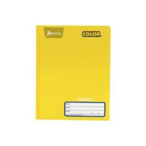 Cuaderno Francés Cosido Norma Color 360 100 Hojas cuadro grande (7 mm)