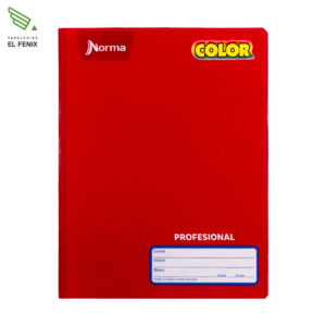 Cuaderno Profesional cosido Norma Color 360 100 Hojas cuadro aleman (14 mm)
