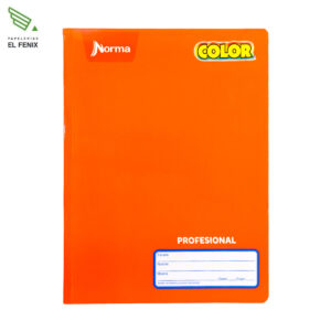 Cuaderno Profesional cosido Norma Color 360 100 Hojas Doble Rayas