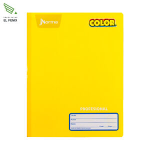 Cuaderno Profesional cosido Norma Color 360 100 Hojas Cuadro Chico (5 mm)