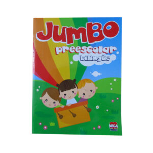 Libro De Iluminar Mega Jumbo Preescolar Bilingüe