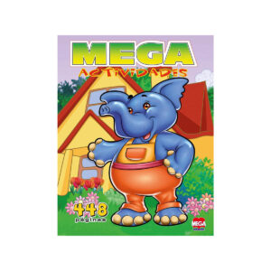 Libro De Iluminar Mega Mega Actividades 448 Pag