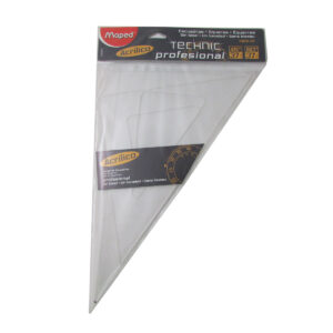 Escuadras Maped Profesional Modelo 1305 37 Cm Sin Graduación Sin Bisel