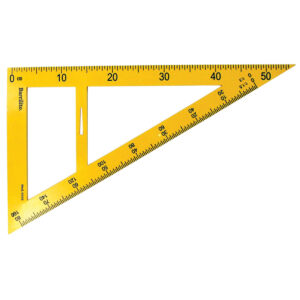 Escuadra Para Pizarrón Barrilito De Plástico 60°