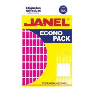 Etiqueta Janel Econopack Fluor 08 20 No. 4