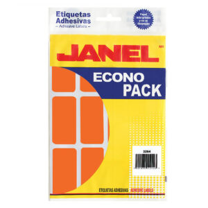 Etiqueta Janel Econopack Fluor 32 64 No. 24