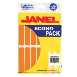 Etiqueta Janel Econopack Fluor File No. 20