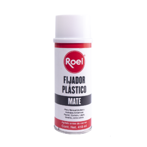 Fijador Roel Plastico Mate 418 Ml.