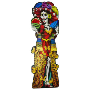 Adorno Catrina Monarca Para Armar - Día De Muertos