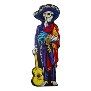 Adorno Catrin Charro Mexicano Para Armar - Día De Muertos